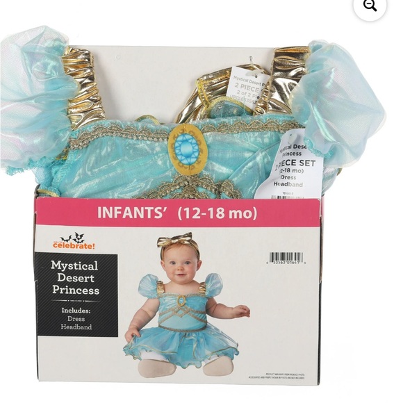 Mystical Desert Princess Kids Costume size infants 12-18 month new - Picture 2 of 4